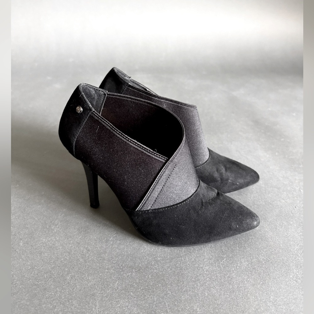 Simply Vera, Vera Wang Black, Stiletto, bootie Size 7.5 med